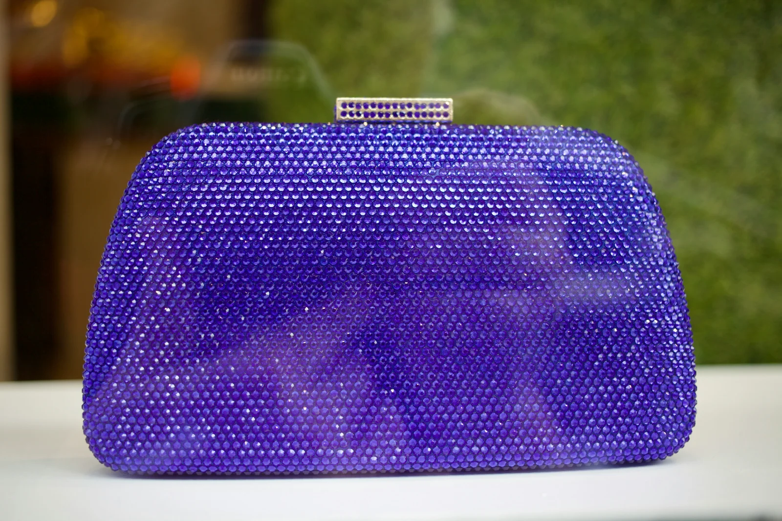 Minuit Crystal Clutch by Casavelle Maroquinerie