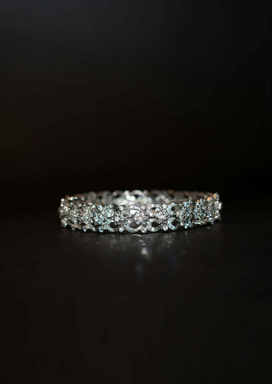 Éternité Pavé Band by Aurelle Joaillerie