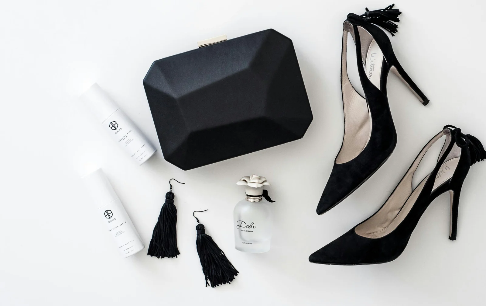 Minuit Crystal Clutch by Casavelle Maroquinerie