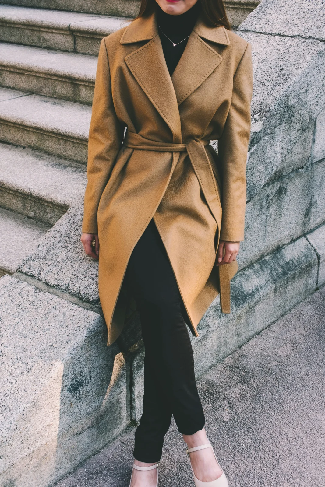 Monarch Wool Coat by Noor & Vale