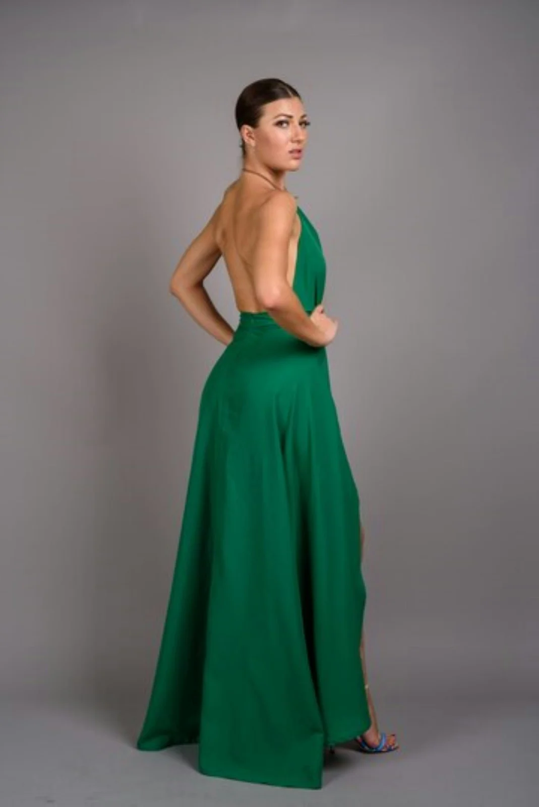 Seraphine Silk Gown by Noor & Vale