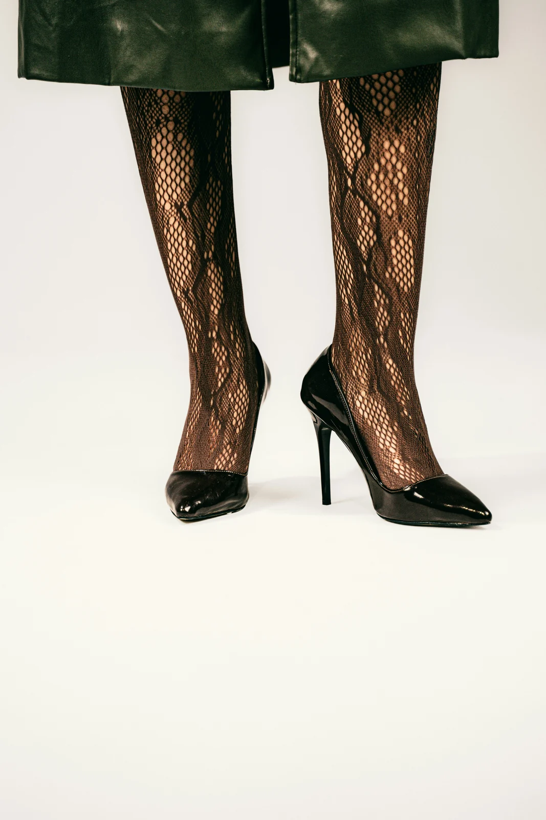 Noir Patent Stiletto by Atelier Sorrel